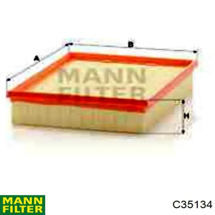 Купить C35134 Mann-Filter Автомобильный фильтр воздуха