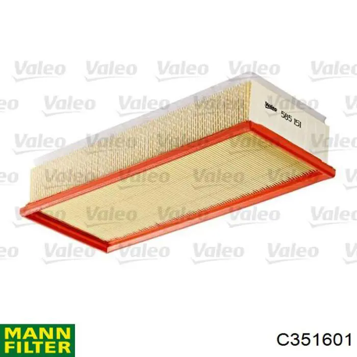 Купить C351601 Mann-Filter Автомобильный фильтр воздуха