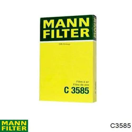 Элемент воздушного фильтра Mann-Filter C3585 цена, от 10.43 USD