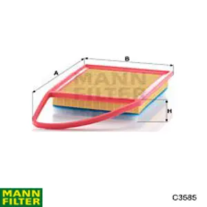 Элемент воздушного фильтра Mann-Filter C3585 цена, от 10.43 USD