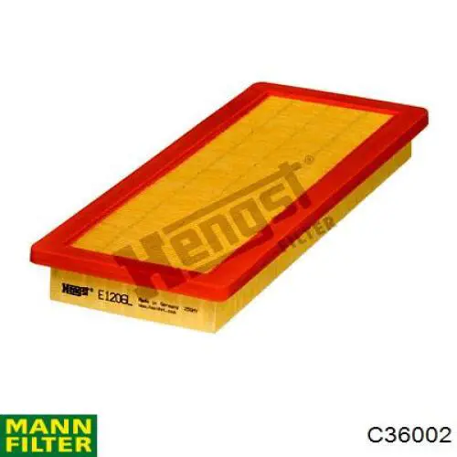 Купить C36002 Mann-Filter Автомобильный фильтр воздуха