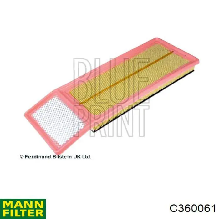 Filtro de aire C360061 Mann-Filter