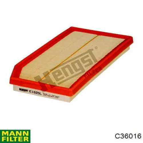 Купить C36016 Mann-Filter Автомобильный фильтр воздуха