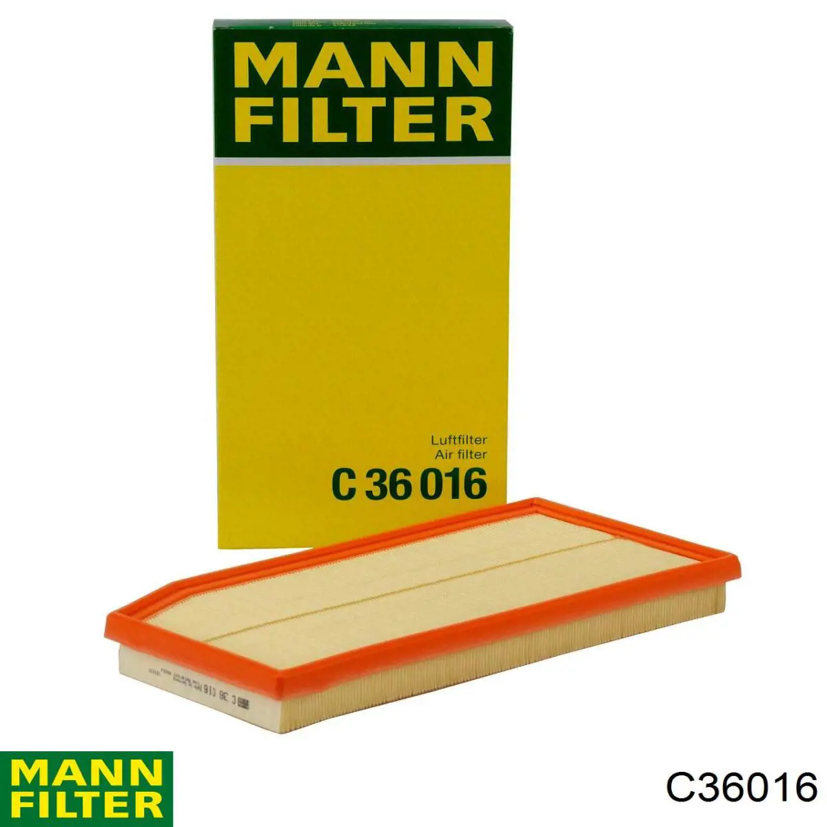 Filtro de aire C36016 Mann-Filter