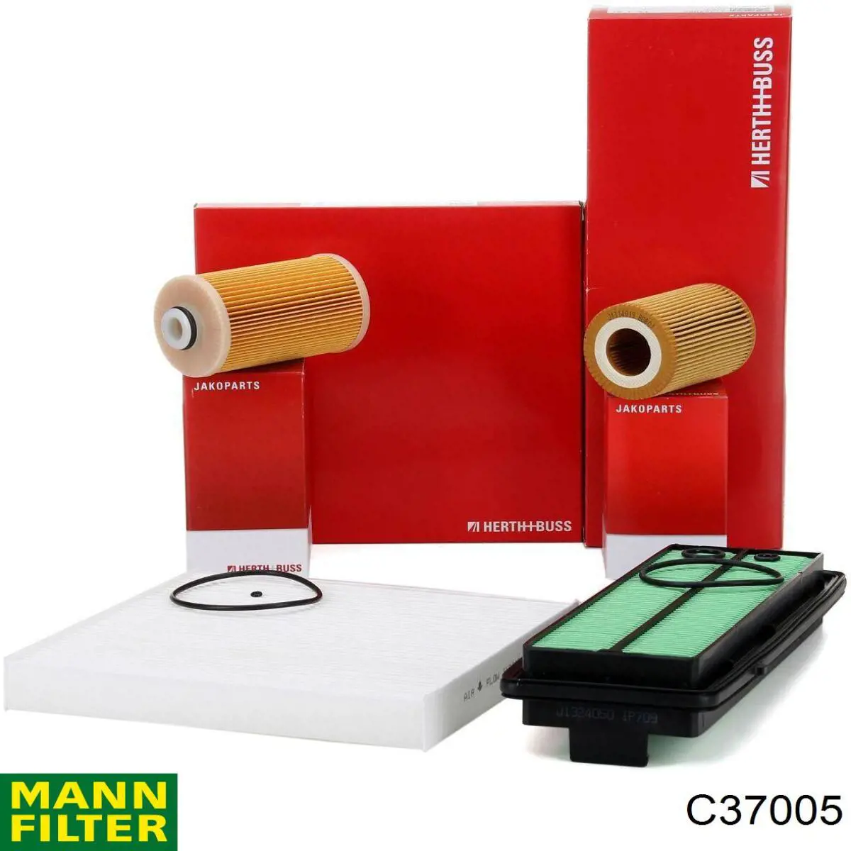 Купить C37005 Mann-Filter Автомобильный фильтр воздуха