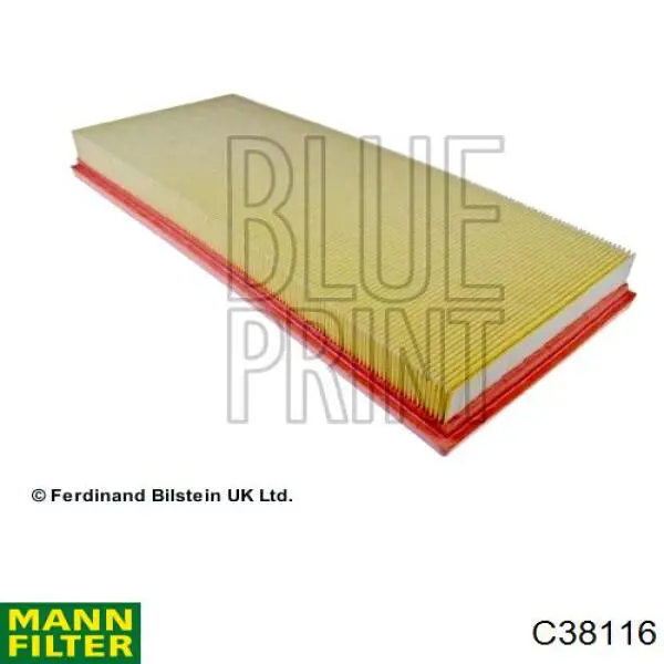 Воздушный фильтр C38116 Mann-Filter