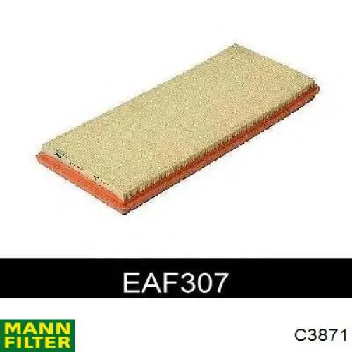 Воздушный фильтр C3871 Mann-Filter