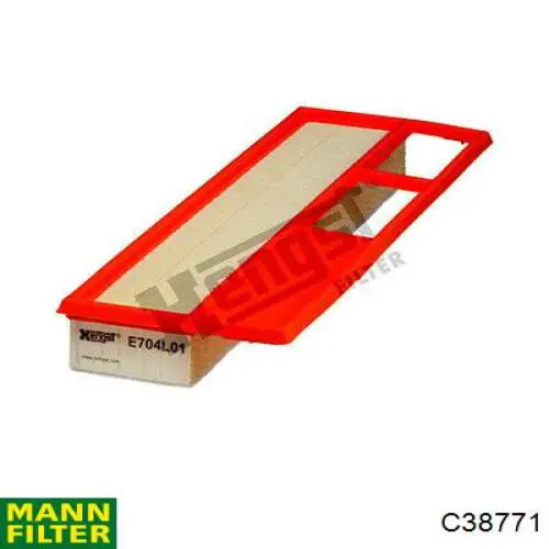 Купить C38771 Mann-Filter Автомобильный фильтр воздуха