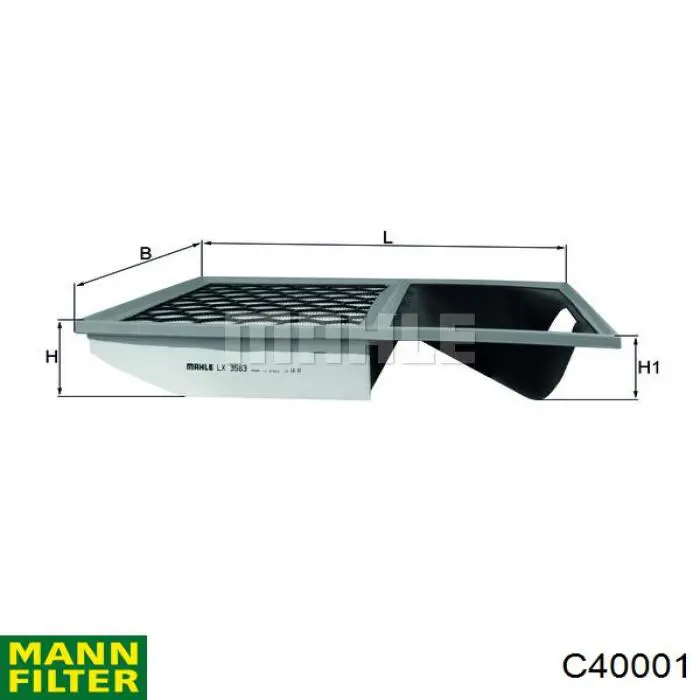 C40001 Mann-Filter