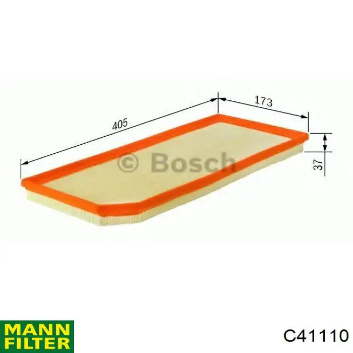 Элемент воздушного фильтра Mann-Filter C41110 цена, от 14.68 USD