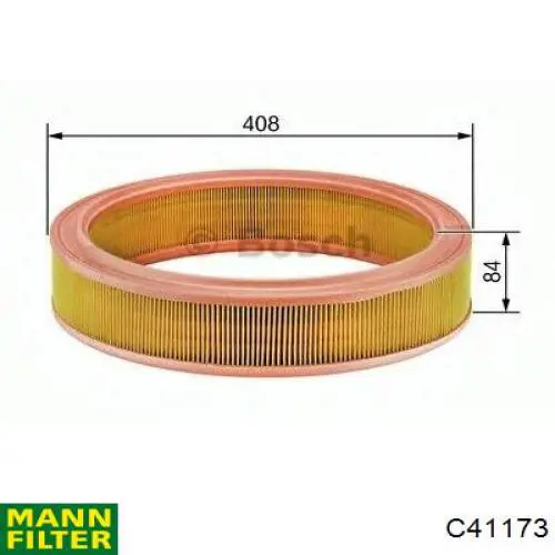 Купить C41173 Mann-Filter Автомобильный фильтр воздуха