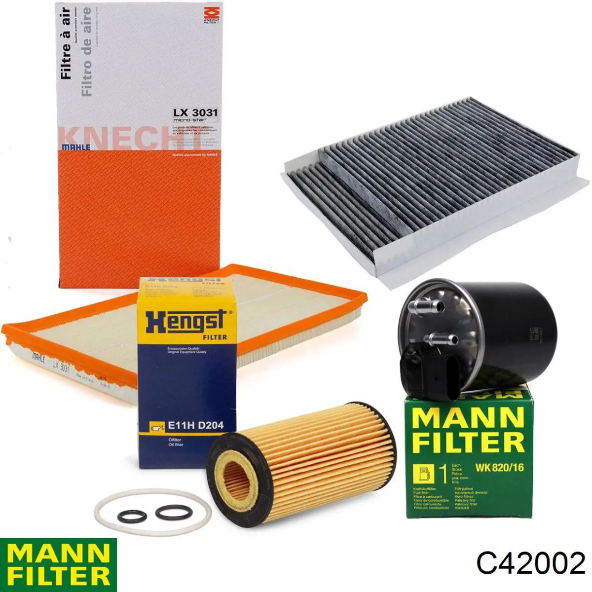 Filtro de aire C42002 Mann-Filter
