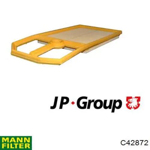 C42872 Mann-Filter Воздушный фильтр двигателя