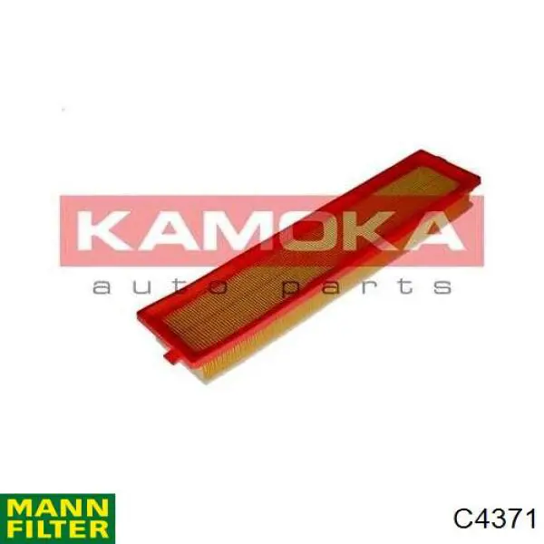 Купить C4371 Mann-Filter Автомобильный фильтр воздуха