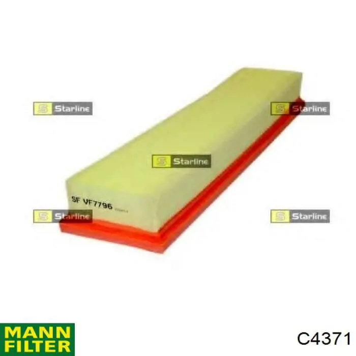 Воздушный фильтр C4371 Mann-Filter