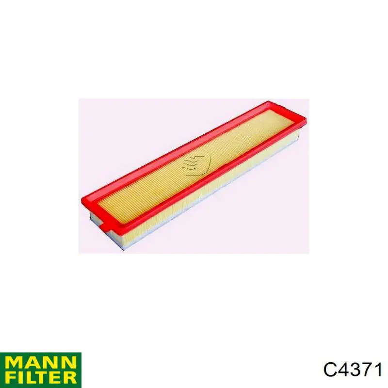 Фильтр воздушный Mann-Filter C4371