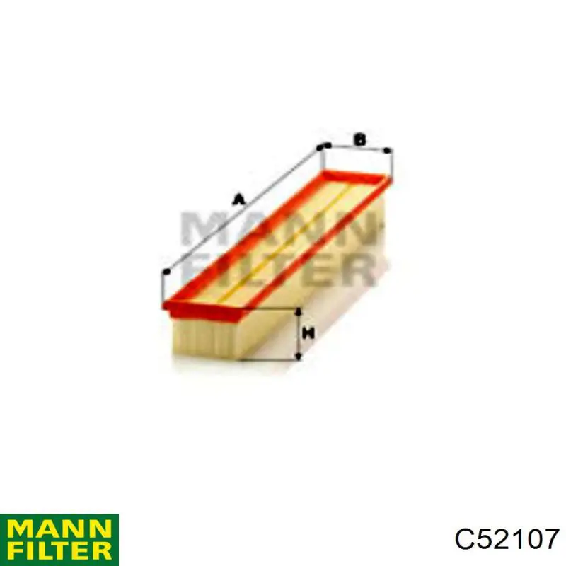 C52107 Mann-Filter воздушный фильтр