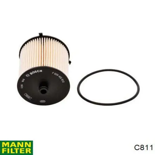 Compresor De Cambio Filtro De Aire (Amortiguadores) C811 Mann-Filter
