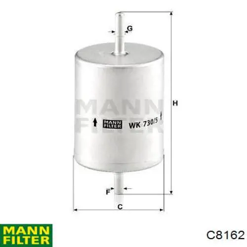C8162 Mann-Filter воздушный фильтр