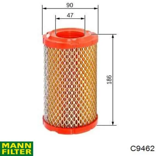 Воздушный фильтр C9462 Mann-Filter