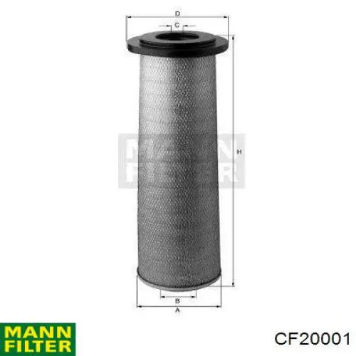 Купить AF25317 Fleetguard Автомобильный фильтр воздуха