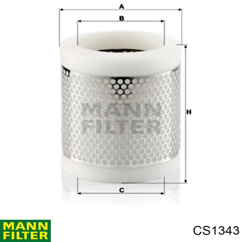 CS1343 Mann-Filter воздушный фильтр