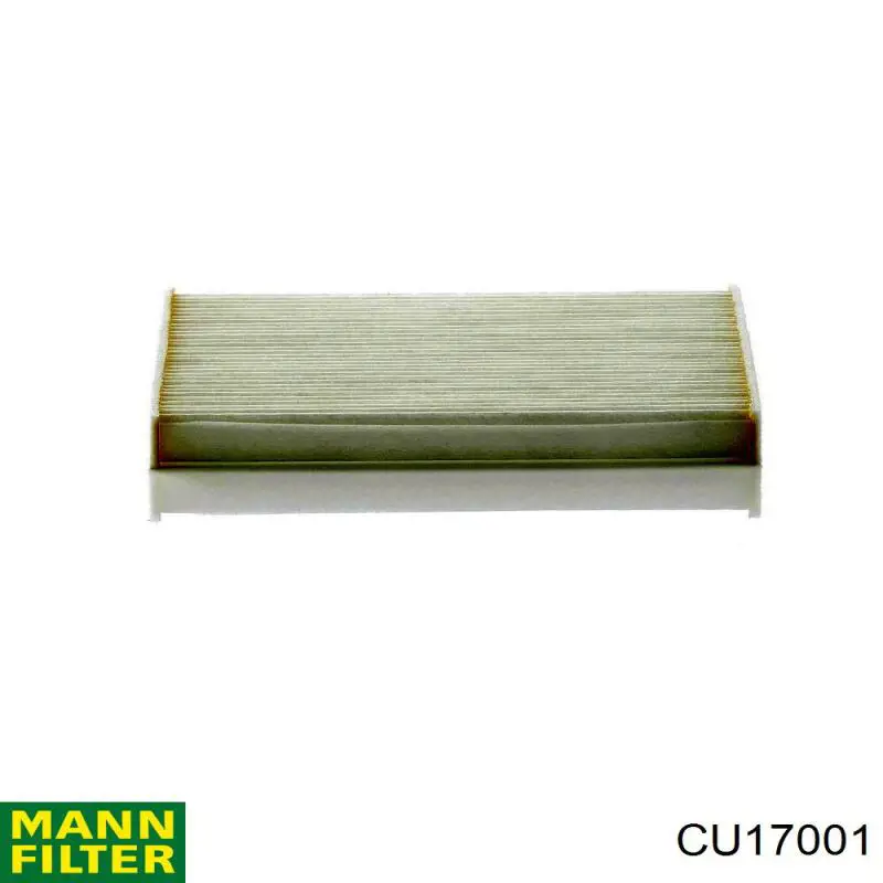 Filtro de habitáculo CU17001 Mann-Filter