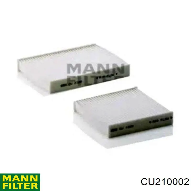 Фильтр салона CU210002 Mann-Filter