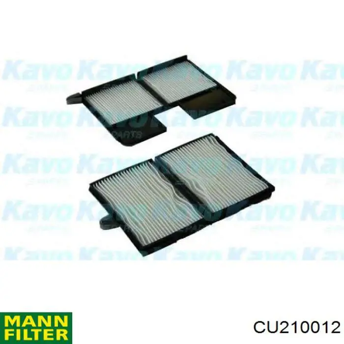 CU210012 Mann-Filter фильтр салона