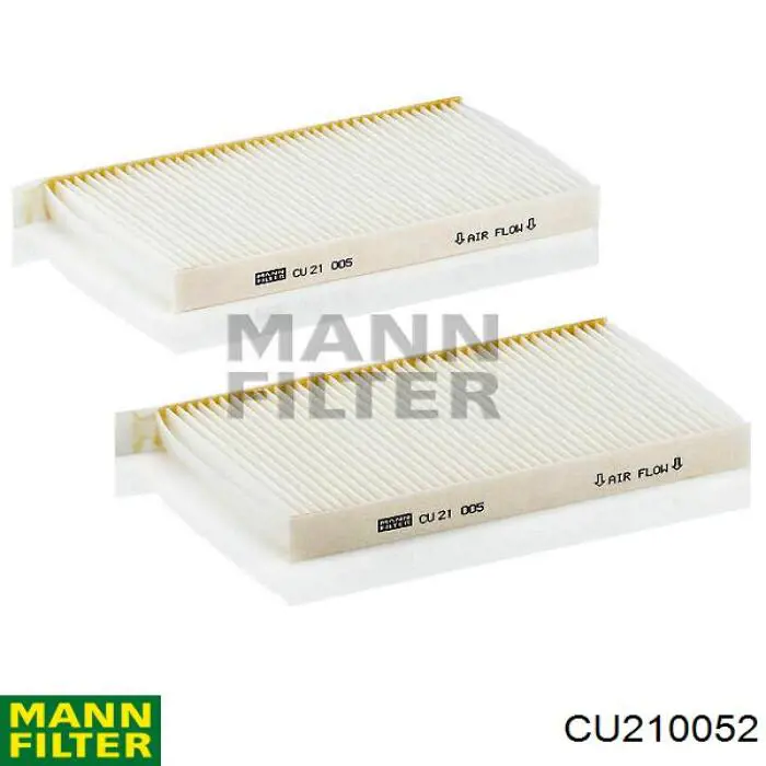 Filtro de habitáculo CU210052 Mann-Filter