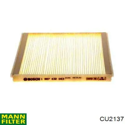 Фильтр салона CU2137 Mann-Filter