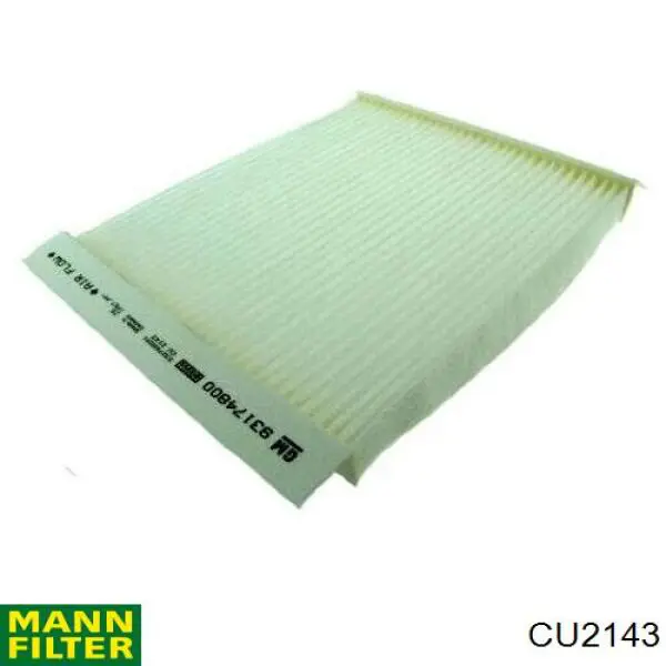 Купить CU2143 Mann-Filter Фильтр салона угольный