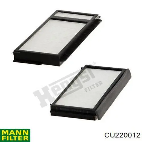 Купить CU220012 Mann-Filter Фильтр салона угольный