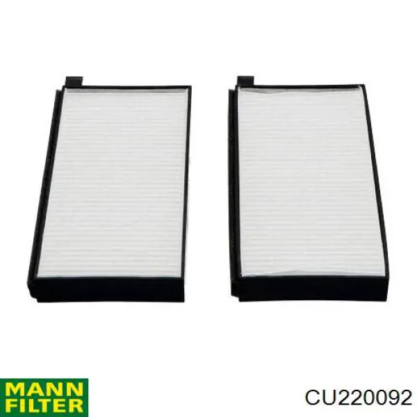 Filtro de habitáculo CU220092 Mann-Filter
