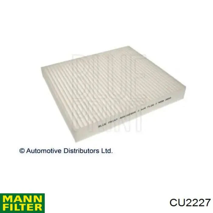 CU2227 Mann-Filter фильтр салона