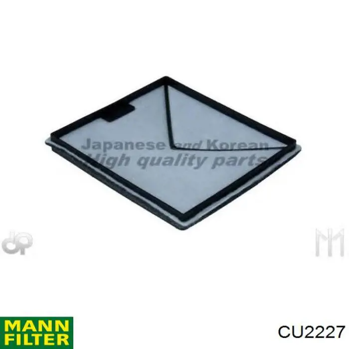 Filtro de habitáculo CU2227 Mann-Filter