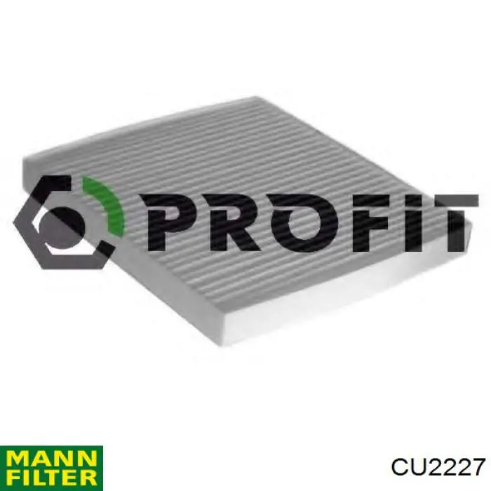 Воздушный фильтр салона Mann-Filter CU2227
