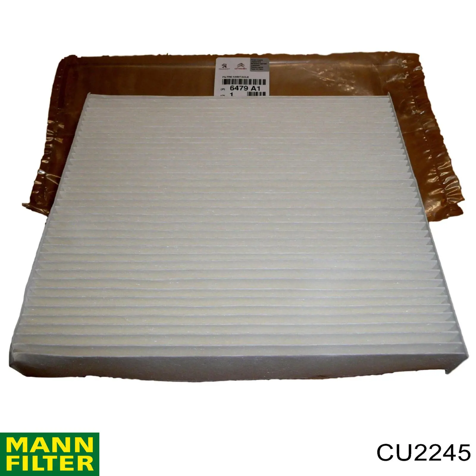 Купить CU2245 Mann-Filter Фильтр салона угольный
