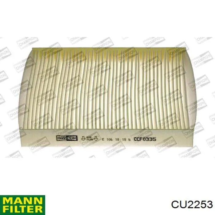 Фильтр воздушный отопителя Mann-Filter CU2253 цена, от 5.56 USD