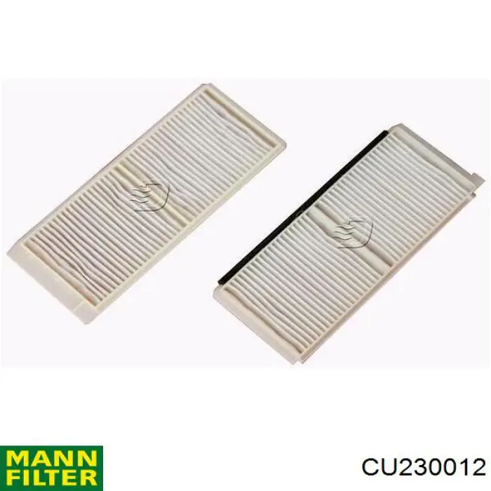 Фильтр воздушный отопителя Mann-Filter CU230012 цена, от 16.70 USD