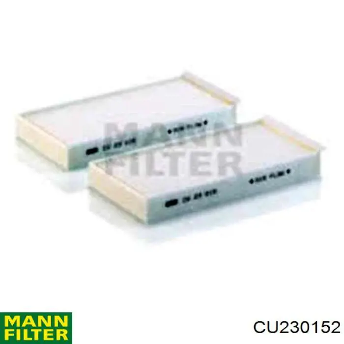 Filtro de habitáculo CU230152 Mann-Filter
