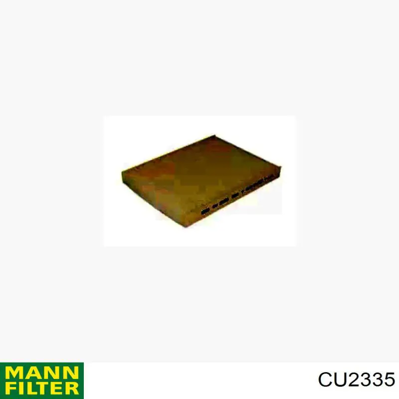 CU 2335 Mann-Filter фильтр салона