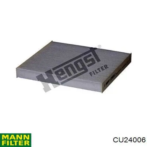 Купить CU24006 Mann-Filter Фильтр салона угольный