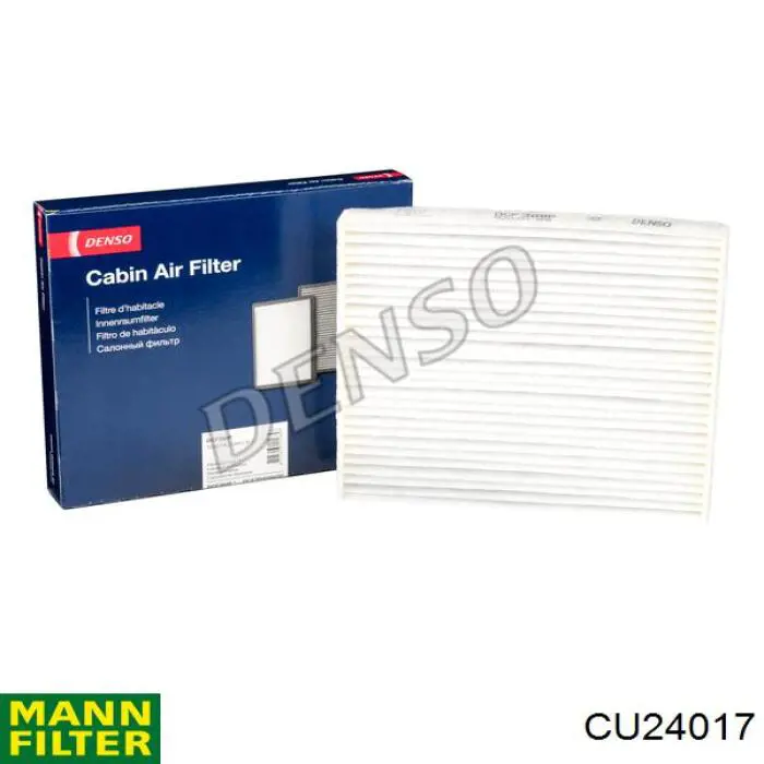 Купить CU24017 Mann-Filter Фильтр салона угольный