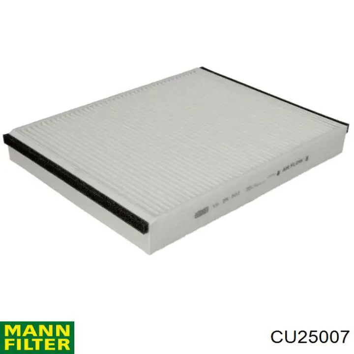 Фильтр воздушный отопителя Mann-Filter CU25007 цена, от 12.88 USD