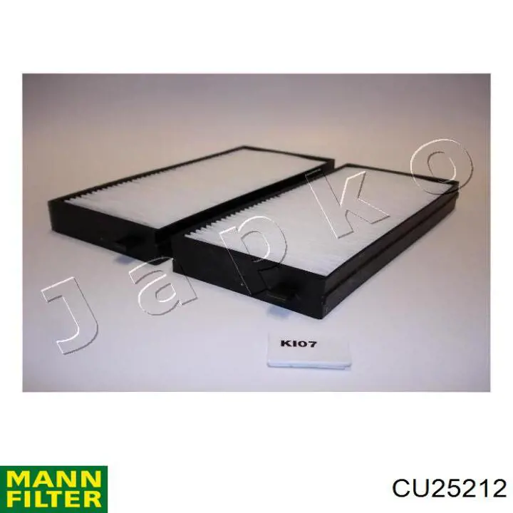 Фильтр воздушный отопителя Mann-Filter CU25212 цена, от 15.71 USD