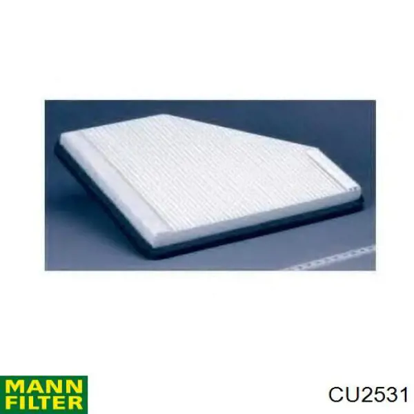 Filtro de habitáculo CU2531 Mann-Filter