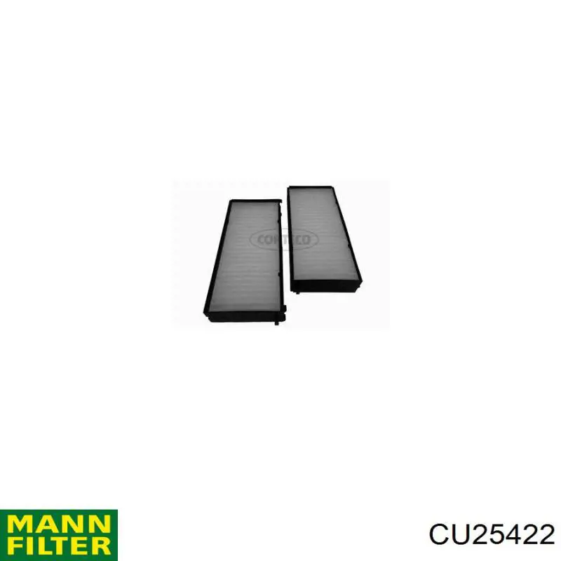 CU25422 Mann-Filter Внутрисалонный фильтр
