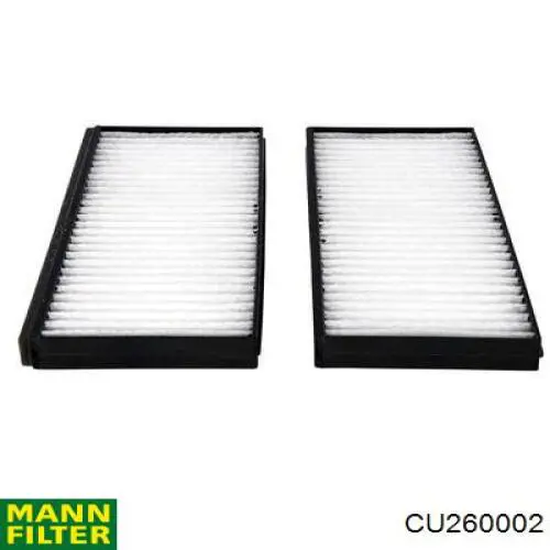 Фильтр салона CU260002 Mann-Filter