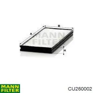Воздушный фильтр салона Mann-Filter CU260002